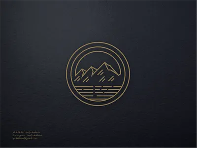 Lineart Mountain Logo app brand mark branding design icon illustration jewelry lineart logo logo logodesign monoline logo mountain sale logo top logo ui ux vector
