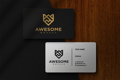 Business Card Mockup bestmockup branding branidentity company design elegant gold identity layered logo logomockup luxury mockup modern paper photosop silver simple