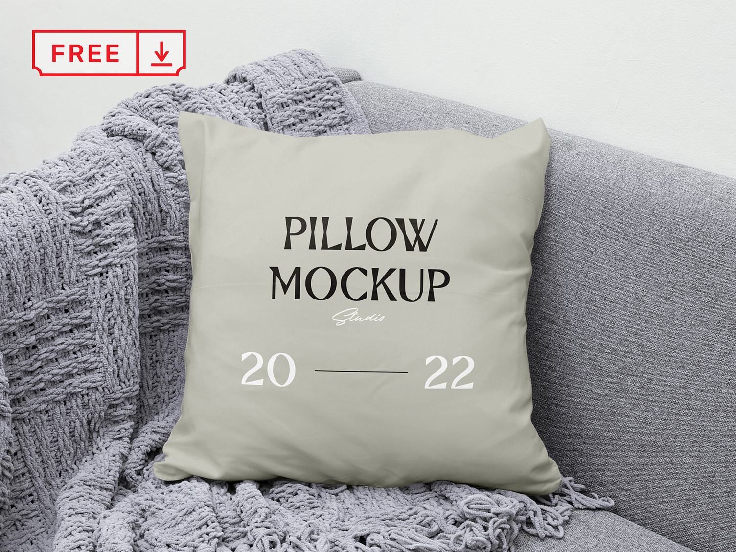 Free Pillow Mockup By MrMockup™ On Dribbble