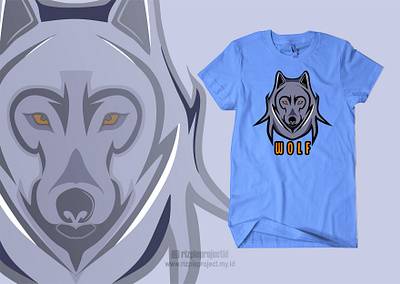 Tshirt Wolf 3d animation banner branding design graphic design illustration logo motion graphics promotion ui vector