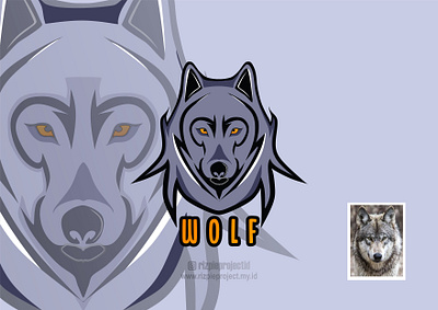 Wolf Icon 3d animation banner branding design graphic design illustration logo motion graphics promotion ui vector