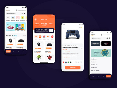 Amazon Redesign Challange amazon app app e commerce online shopping