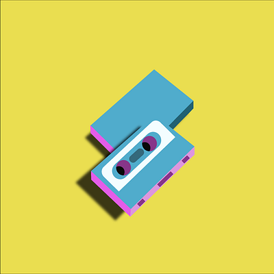 casset adobe art casset graphic design illustration logo vector