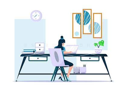 Work from home for cybersecurity app app design cyber security designer flat design flat illustration freelance home page illustration illustrations landing page ui ui design web web design web illustration website website design work at home