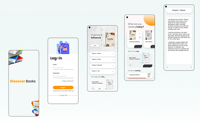 Book App app book ui ux