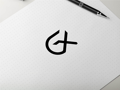 GX MONOGRAM CONCEPT LOGO app branding design icon illustration logo typography vector