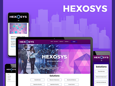 HEXOSYS graphic design ui