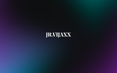 JR.VIJAXX Portfolio logo app branding design icon illustration logo typography ui ux vector