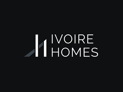 Ivoire Homes branding graphic design logo