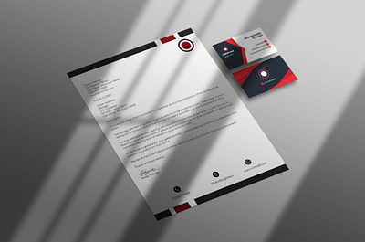 Letterhead design 3d branding graphic design logo ui