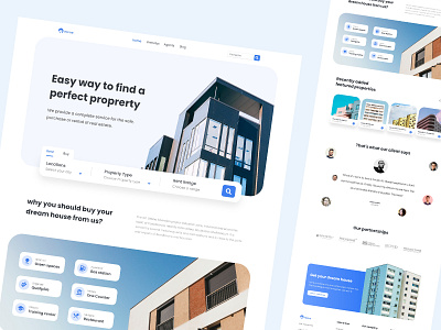 Home Concept 3d adobexd animation design immobilier trend2021 trends ui ux web website