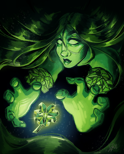 Peridot character art childrens book illustration digital illustration illustration