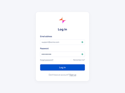 Log-in Modal app design form modal product product design sign in ui ux