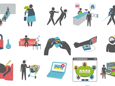 In App Illustrations digital illustration illustration uiux