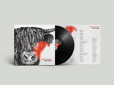 LP Cover Art cover art digital illustration lp cover print design