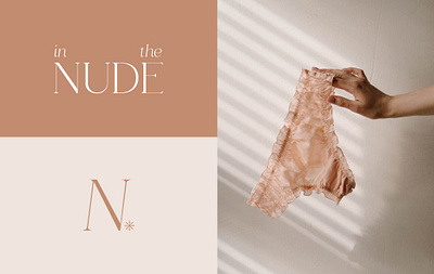 In the Nude: Lingerie for All brand design branding branding project design fashion brand graphic design lingerie brand logo luxury branding minimal passion project typography vector