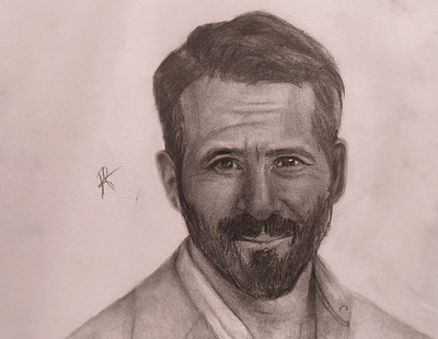 Ryan Reynolds Drawing actor app art drawing ryanreynolds