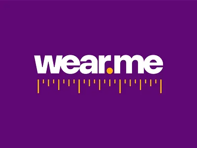 Wear.me branding logo typography web webdesign