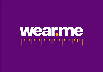 Wear.me branding logo typography web webdesign