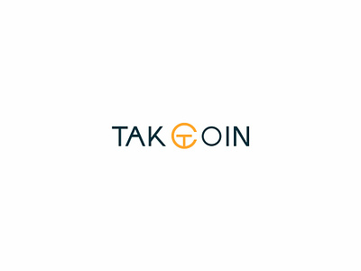 TAKCOIN Logo identity branding design flat graphic design illustration logo logoconcept logodesign logodesigner logoidentity logos logotype minimal ui vector