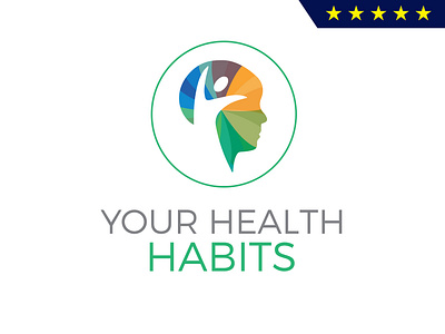 Health Habits Logo Contest WINNING Logo branding design graphic design illustration logo