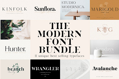 The Chic & Unique Modern Font Bundle bundle chic duo fashion feminine femininefont font hipsterfonts logofonts lovefonts masthead minimal modern modernfonts retrofonts sans serif serif typeface vintagefonts wordmark