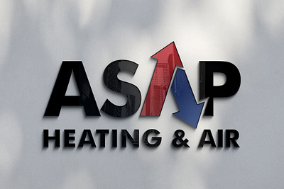 ASAP Heating & Air air air conditioning brochure cooling heating hvac promotional shirts social media website