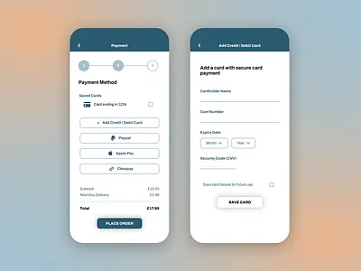 Credit Card Checkout app design card design credit card checkout daily ui daily ui challenge design graphic design mobile app mobile app design mobile design mockup design ui ui app ui app design ui card ui credit card ui design ui mobile ui mockup ux