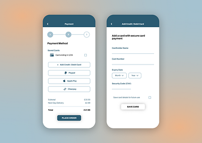 Credit Card Checkout app design card design credit card checkout daily ui daily ui challenge design graphic design mobile app mobile app design mobile design mockup design ui ui app ui app design ui card ui credit card ui design ui mobile ui mockup ux