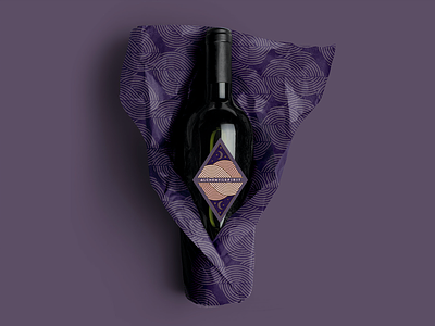Alchemy of the Spirt - Wine Label brand colors brand identity branding colorful design dribblerebound hargisstudio illustration logo rebound vector