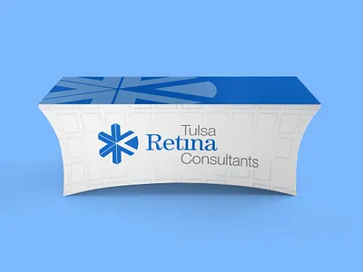 Tulsa Retina Consultants appointment cards booth brochures business cards cards collateral flyers form building letterhead mailers pens posters promotional social media stationary table cloth trade show