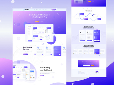 Figma SaaS & Software Landing Pages saas