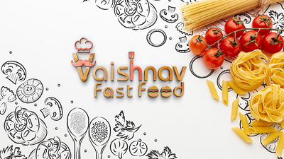 Vaishanav Fast Food (Logo Design) 3d animation brand design branding design graphic design illustration logo logodesign motion graphics ui ux vector