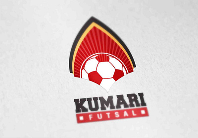 Brand Design - Kumari Futsal branding design illustration logo vector