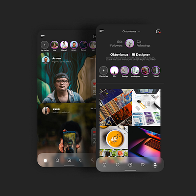 love it figma graphic design instagram ui