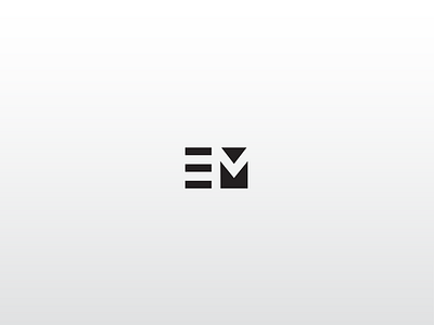 EM personal identity branding icon logo