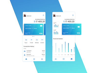 Banking app UI beginner color design designer figma figma design learner mobile app typography ui ui design uiux user interface ux