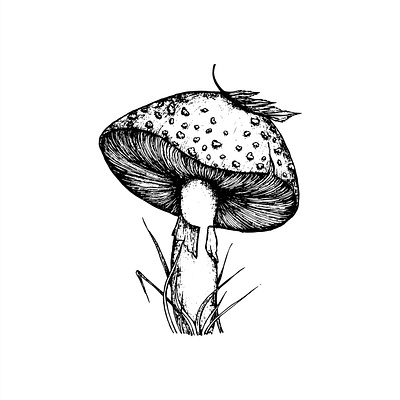 Mushroom autumn autumnbackground branding design graphic design graphics illustration vector