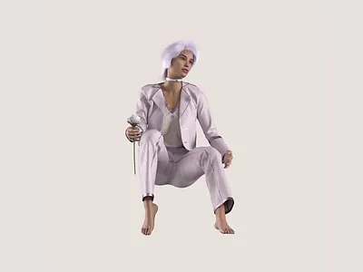 Freedom💜 Animation&Details · Rame4D 3d 3d art 3d artist animation branding cinema4d clo3d design fashion graphic design illustration motion graphics