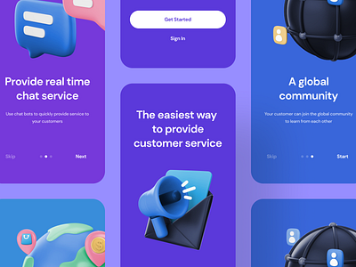 Online Customer Service App appideas customerservice design dribbble finance ios app mobileapp startup ui uiux