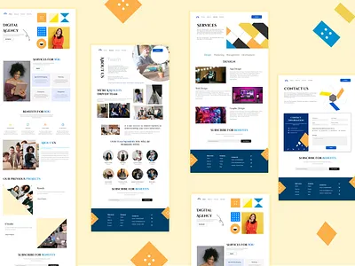 landing page about us branding contact us contact us page design digital home home page landing landing page service page ui uiux user experience design user interface design ux uxui