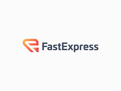 FastExpress Logo branding cargo logo design delivery logo design dribbble popular logos express express delivery fast express cargo fast quick home delivery logistics logo logo logo design minimalist ree home delivery logo service transport logistics logo design transport logo