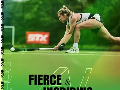 Field Hockey Launch Assets design field hockey layout photography photoshop sports typography web