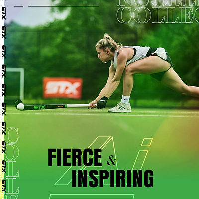 Field Hockey Launch Assets design field hockey layout photography photoshop sports typography web