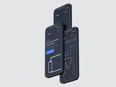 Roqqu Exchange Mobile View charts crypto crypto app crypto charts crypto exchange crypto trading app crypto web app cryptocurrency dailui design exchange forex mobile roqqu trading ui ux uxui web web exchange