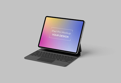 iPad Pro Mockup abstract clean device display laptop mac macbook mockup phone phone mockup presentation realistic simple smartphone theme ui ux web webpage website