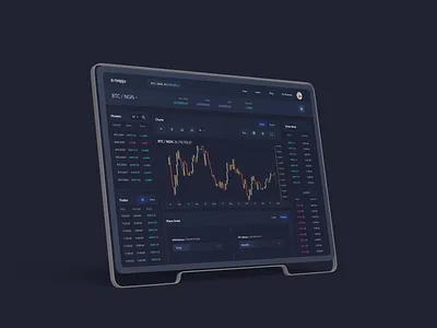 Roqqu Exchange - Dark Mode app btc crypto crypto app cryptocurrency cryptocurrency app dailui design eth exchange exchange app forex trading ui uid uiux ux uxui web web3