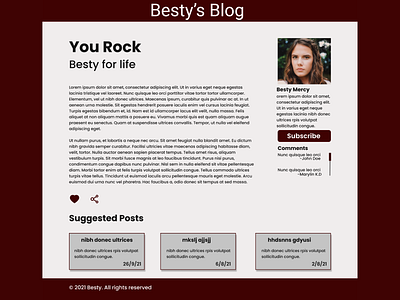 Blog post design blog post daily ui dailyui design graphic design illustration ui ux