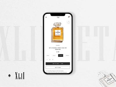 Shop Perfumes Online animation animation ui ux branding checkout design nguyentrongkhoi perfumes prototype shop shop design shop perfumes shop purfumes ui ux xlii xlii design