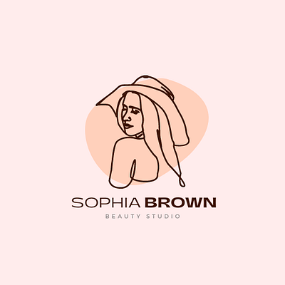 Logo For Beauty Studio animation attractivelogo bestlogo branding design graphic design illustration logo vector